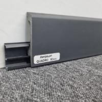 Плинтус HDPS Winart PRO 024 Антрацит, 80мм, 2,0м