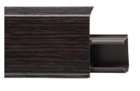 Плинтус QUADRO 55мм 571 Венге, 2,2м (уп-40шт)