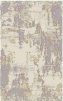 Ковер ATLAS F100 BEIGE-VIOLET 0,8*1,5 овал(1,2 м2)