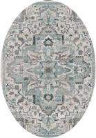 Ковер BODRUM 0597A BLUE / A.BLUE овал 2 * 3 (6 м2)