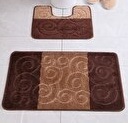 Набор для ванной MAXIMUS ELIT CARPET BLOOM BQ 60*100+50*60 (2518  BROWN)